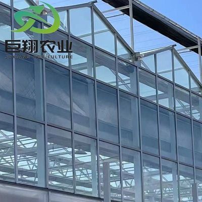 パーソナライゼーション ジュシアン温室のパーソナライズ可能な商業用フィルムとガラス温室