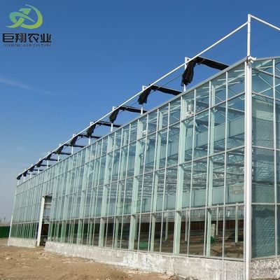 熱熱電圧鋼筋枠 多スパンガラスシート温室 継続的な加熱
