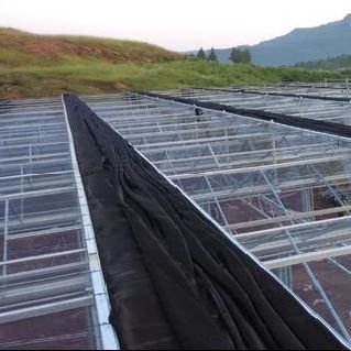 暖かい空気吹風機/温水暖房 二重アーチ水栽培温室 花やトマトのために