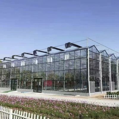 温室の二層層の屋根裏には,良質な光伝達と多幅機能があります.