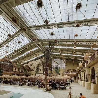 水育システム付きのガラス温室 耐久性のガラスカバーと手頃な価格で送料