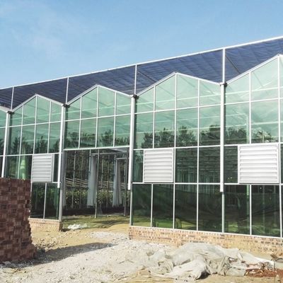 植物栽培のための多スパン空洞屋根ガラス温室 US 20/平方メートルサンプル