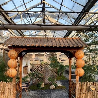 マルチスペン 現代のガラス温室 水育植物システム 市場向け マルチスペン